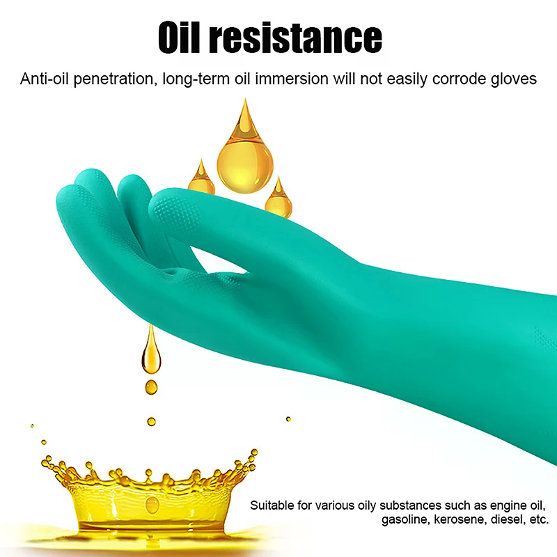 Nitrile Mechanic Glove - For Gardening Chemical Painting ,Latex Free