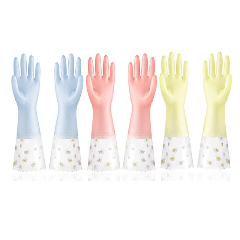 Dishwashing Cleaning Gloves 3  - Rubber Glove Cleaning reseña y precio