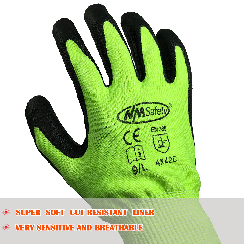 NMShield 1/2/5/10/12 Pairs Gra - Nitrile Mechanic Glove reseña y precio