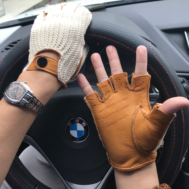 2025 New Men genuine leather g - Leather Driving Glove reseña y precio