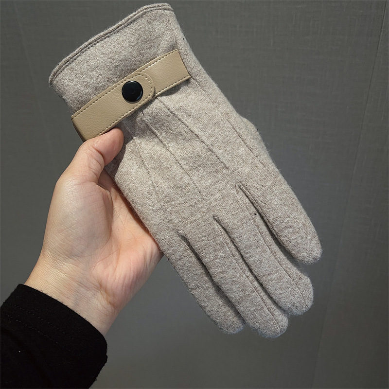 Gloves Men Wool Fleece Lined T - Wool Glove Lined reseña y precio