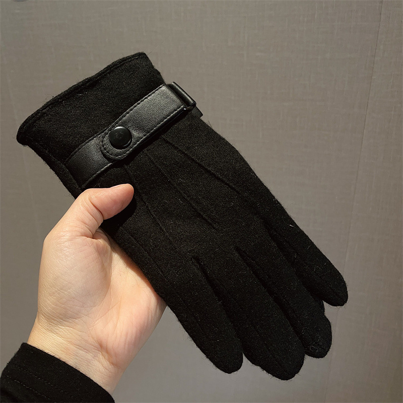Gloves Men Wool Fleece Lined T - Wool Glove Lined reseña y precio