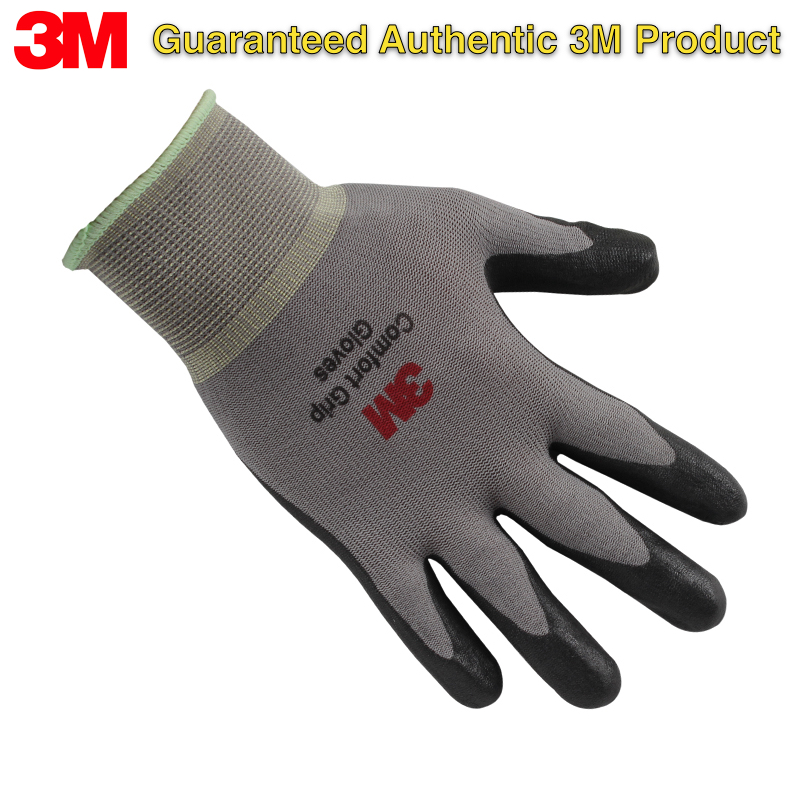 3M Work Gloves Comfort Grip We - Nitrile Mechanic Glove reseña y precio