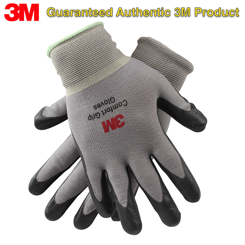 3M Work Gloves Comfort Grip We - Nitrile Mechanic Glove reseña y precio