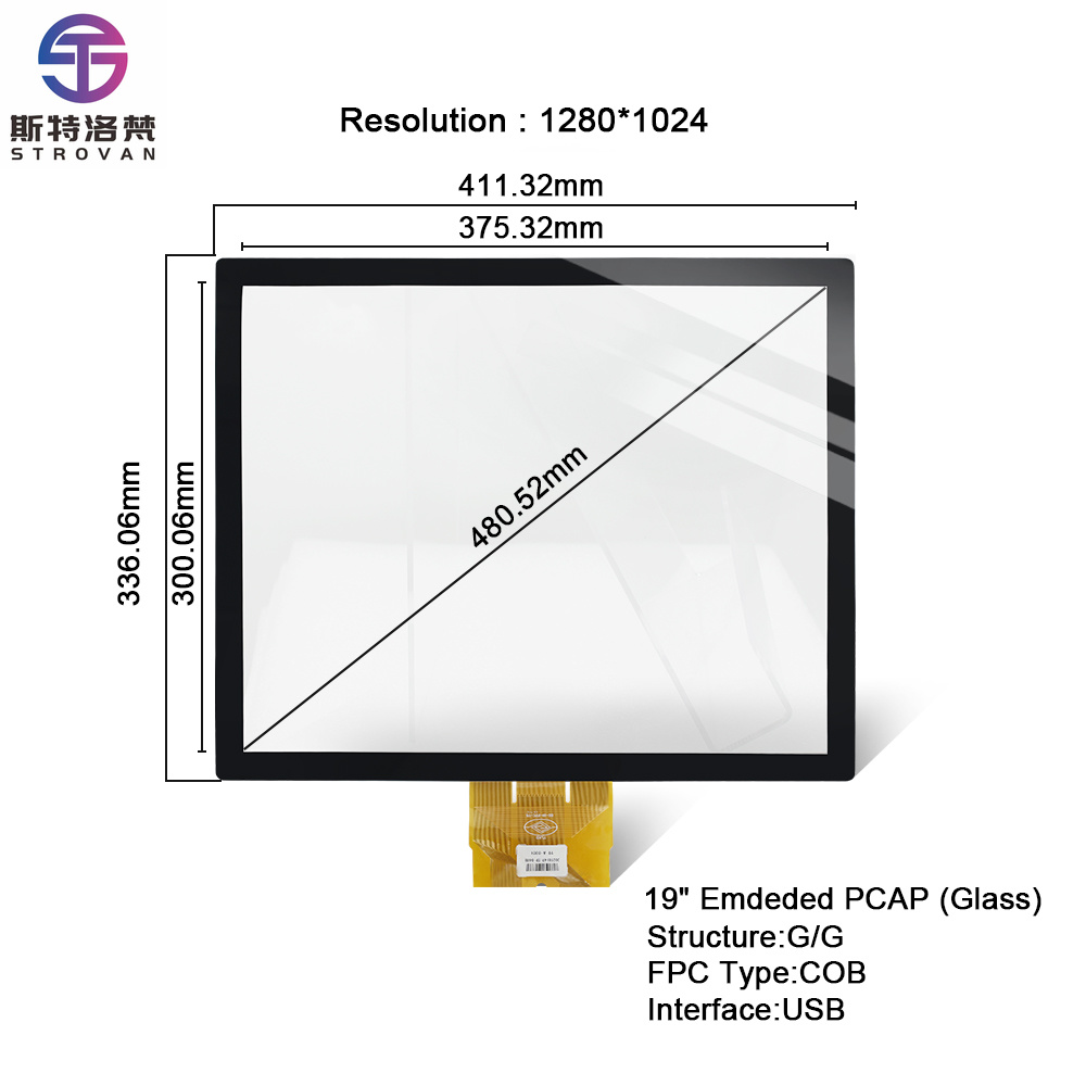 19 Inch PCAP  Screen Industria - Touchscreen Glove Capacitive reseña y precio