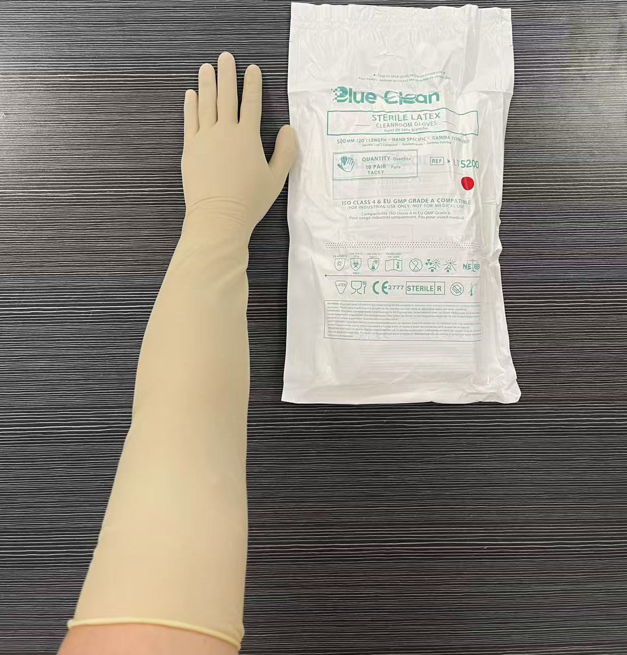 Blue Clean LT5200 (10 pairs) 2 - Rubber Glove Cleaning reseña y precio
