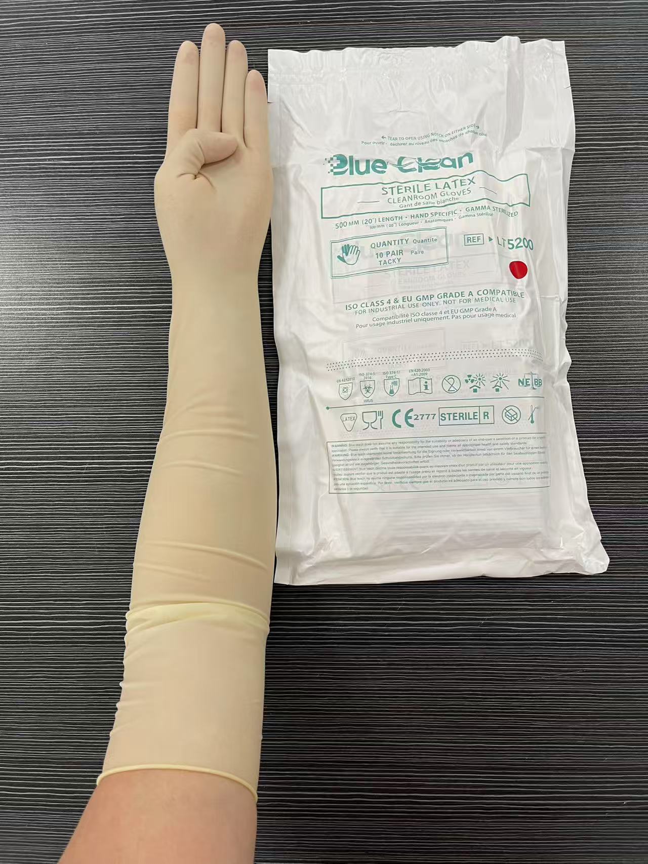 Blue Clean LT5200 (10 pairs) 2 - Rubber Glove Cleaning reseña y precio
