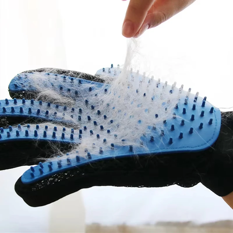 Pet Glove Cat Grooming Glove C - Rubber Glove Cleaning reseña y precio