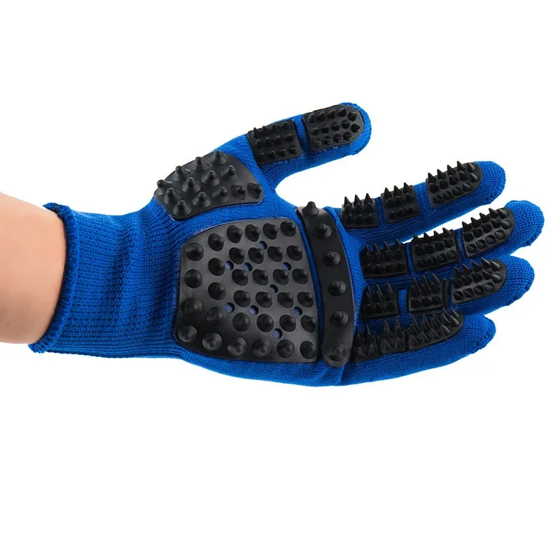 1PC Pet Hair Grooming Gloves C - Rubber Glove Cleaning reseña y precio