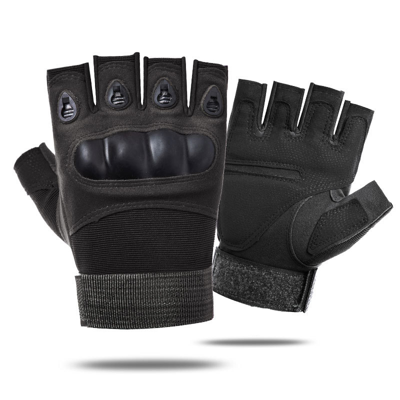 Tactical Hard Knuckle Half Fin - Motorcycle Glove Knuckle reseña y precio