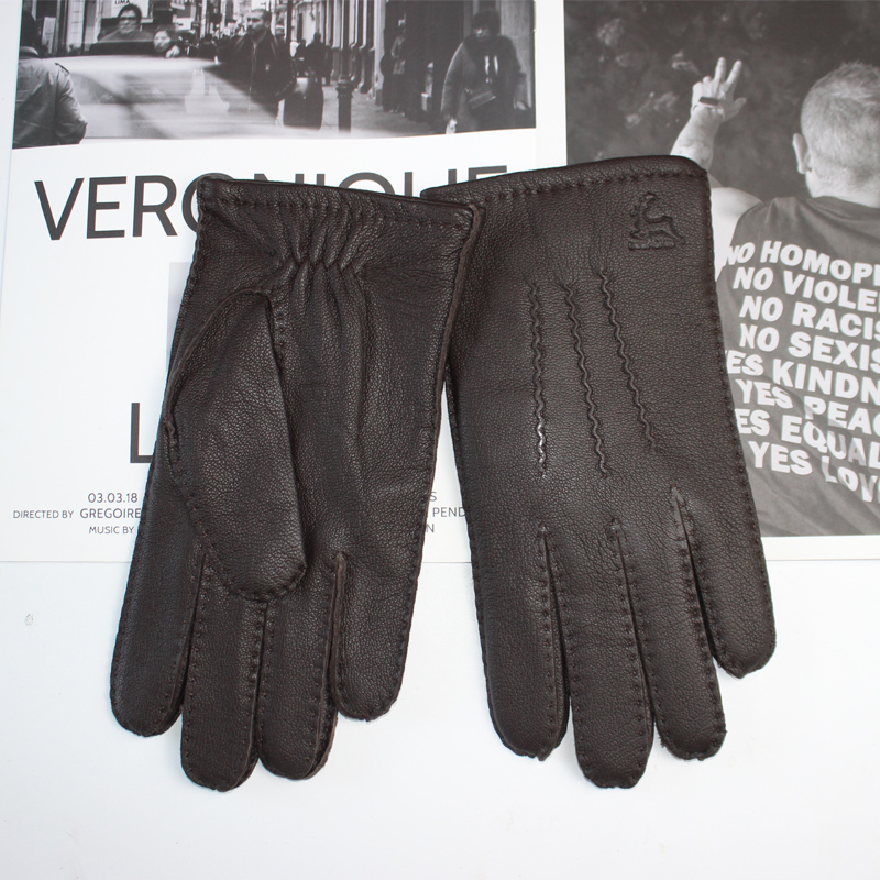 High quality men's deerskin gl - Leather Driving Glove reseña y precio