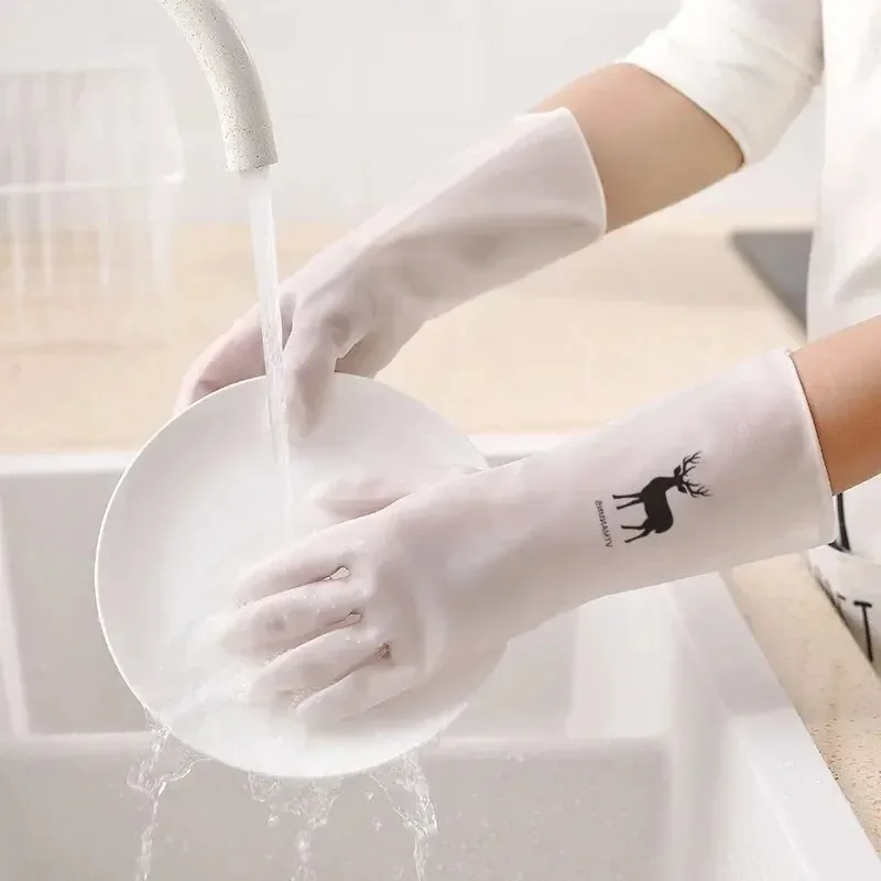 Waterproof Housework Cleaning  - Rubber Glove Cleaning reseña y precio