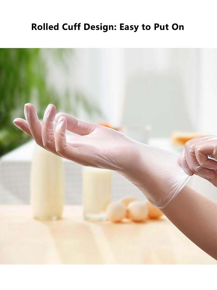 100PCS Acid Work Safety Dispos - Rubber Glove Cleaning reseña y precio