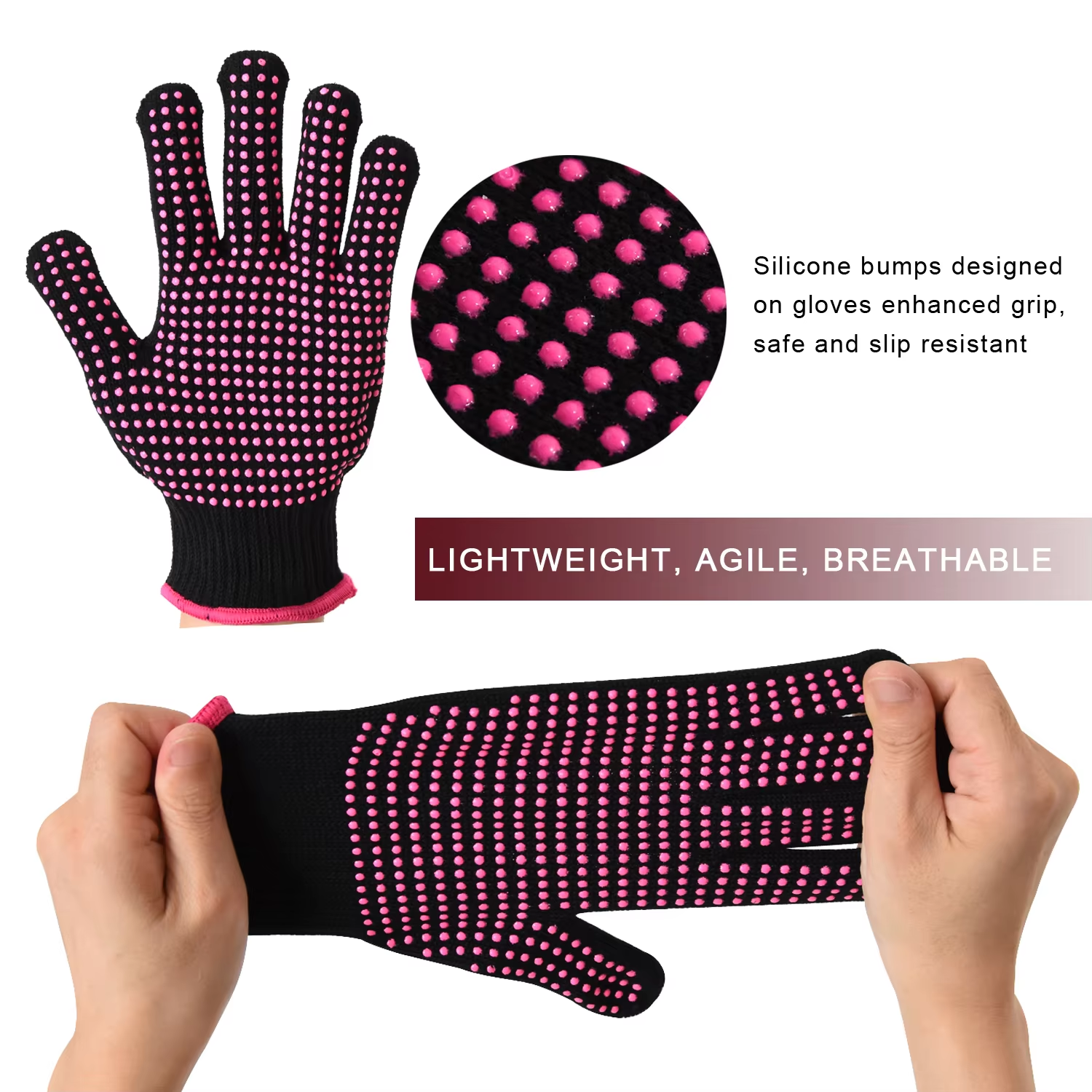 2 Pcs Heat Resistant Gloves wi - Heat Resistant Glove reseña y precio