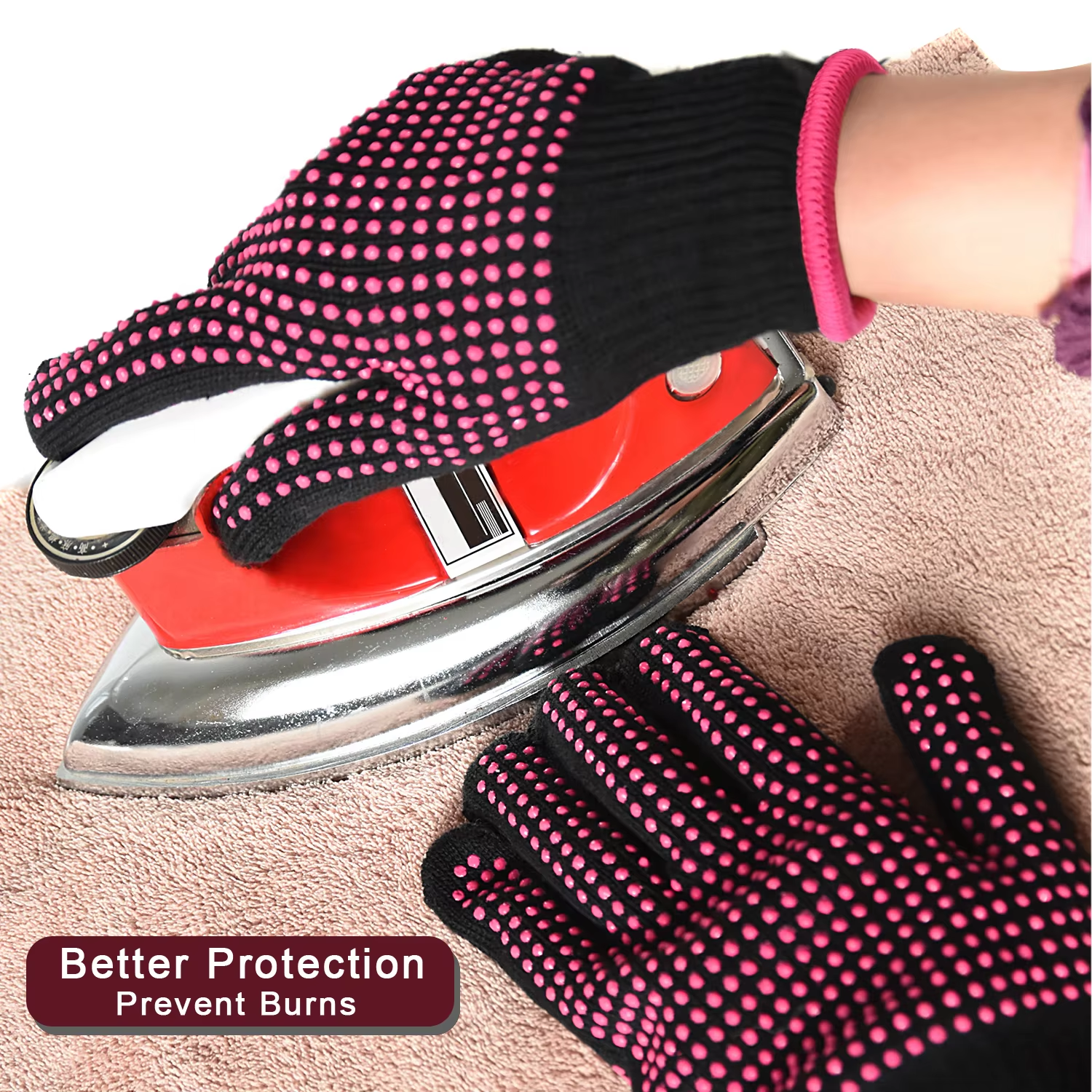 2 Pcs Heat Resistant Gloves wi - Heat Resistant Glove reseña y precio
