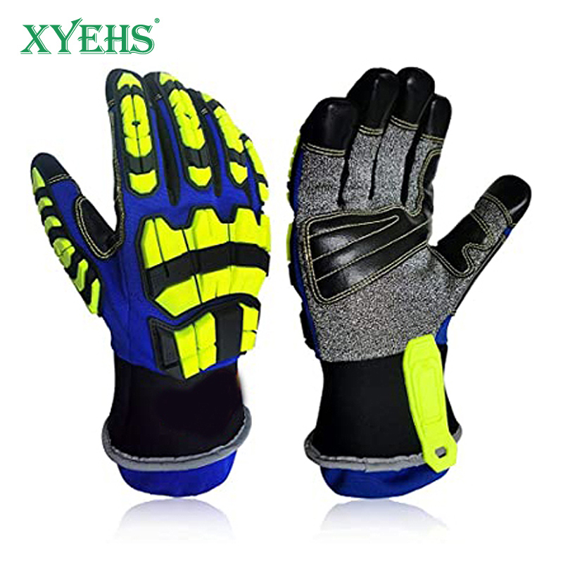 XYEHS ANSI CUT A5 Rescue Extri - Work Glove Impact reseña y precio
