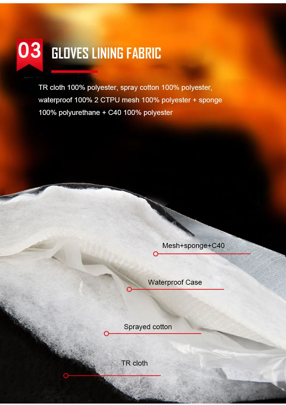 Winter Gloves 3M Cotton Heatin - Winter Glove Insulated reseña y precio