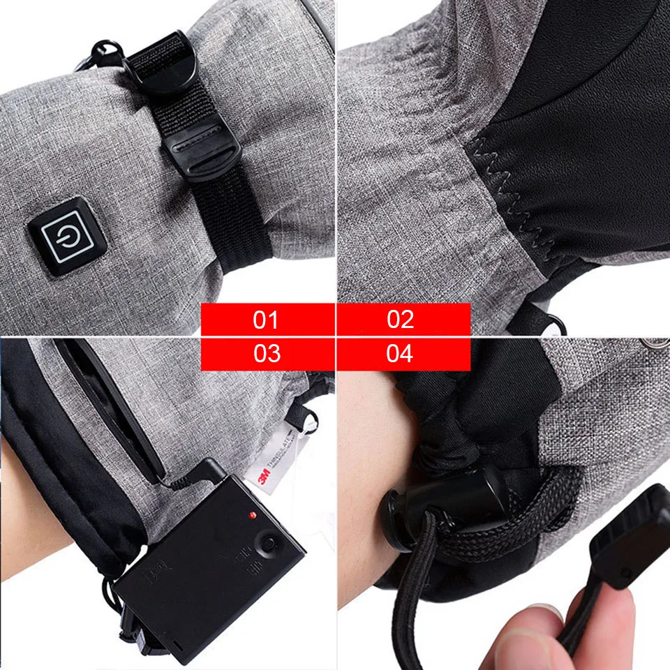 Winter Gloves 3M Cotton Heatin - Winter Glove Insulated reseña y precio