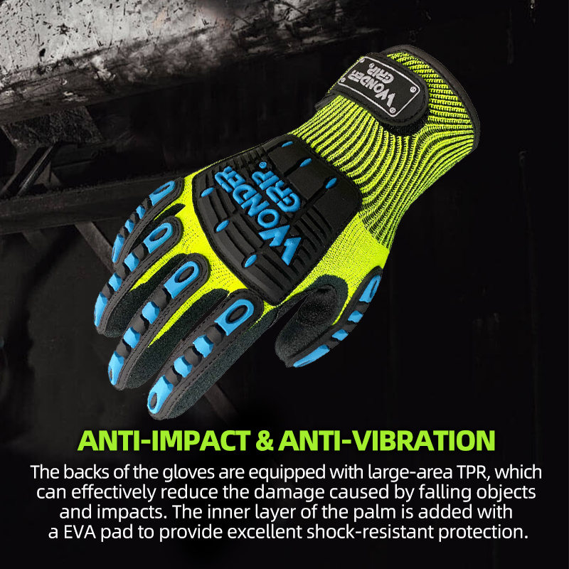 Wonder Grip Anti-Impact & Vibr - Work Glove Impact reseña y precio