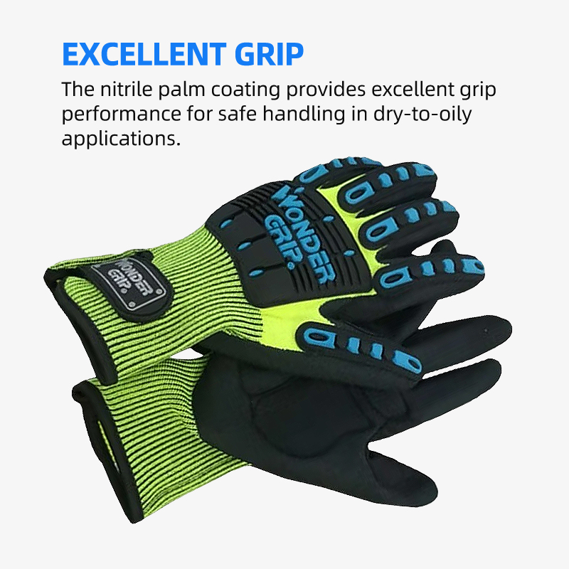 Wonder Grip Anti-Impact & Vibr - Work Glove Impact reseña y precio