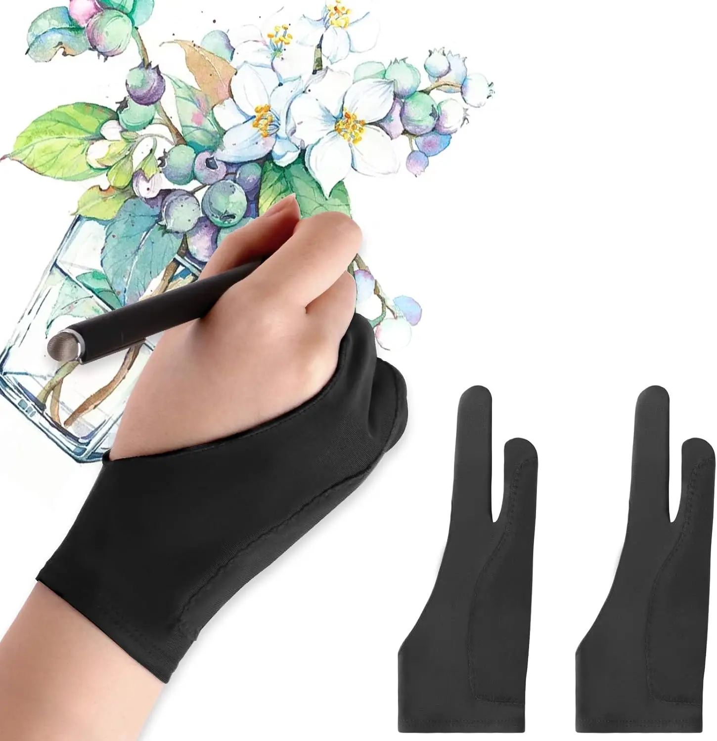 S/M/L Anti-touch Gloves Two-Fi - Touchscreen Glove Capacitive reseña y precio
