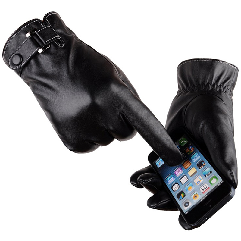 Cycling Pu Leather Gloves Wind - Gardening Glove Waterproof reseña y precio