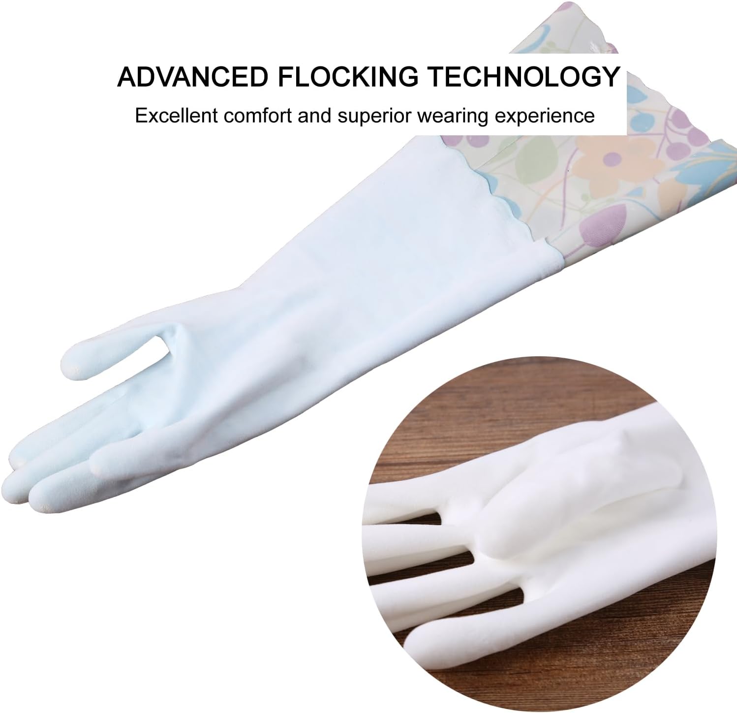 3 Pairs Rubber Cleaning Gloves - Rubber Glove Cleaning reseña y precio