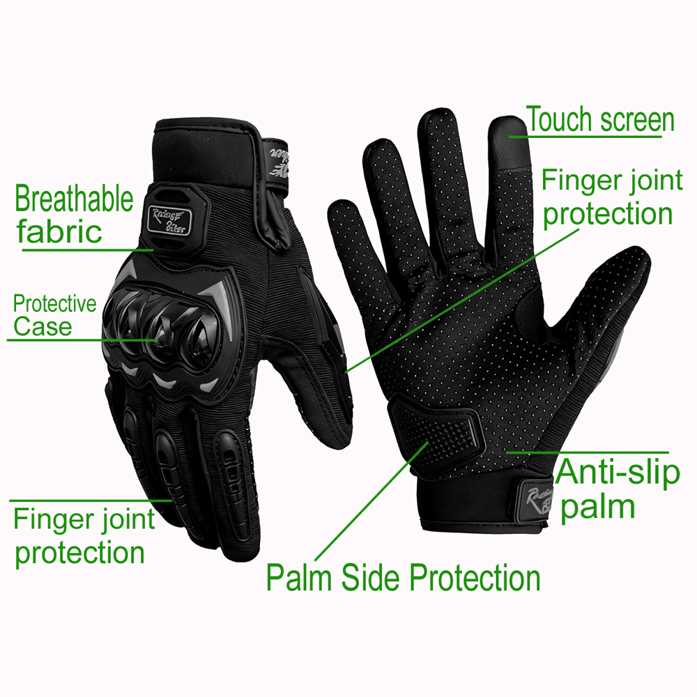 Men Motorcycle Gloves Summer B - Motorcycle Glove Knuckle reseña y precio