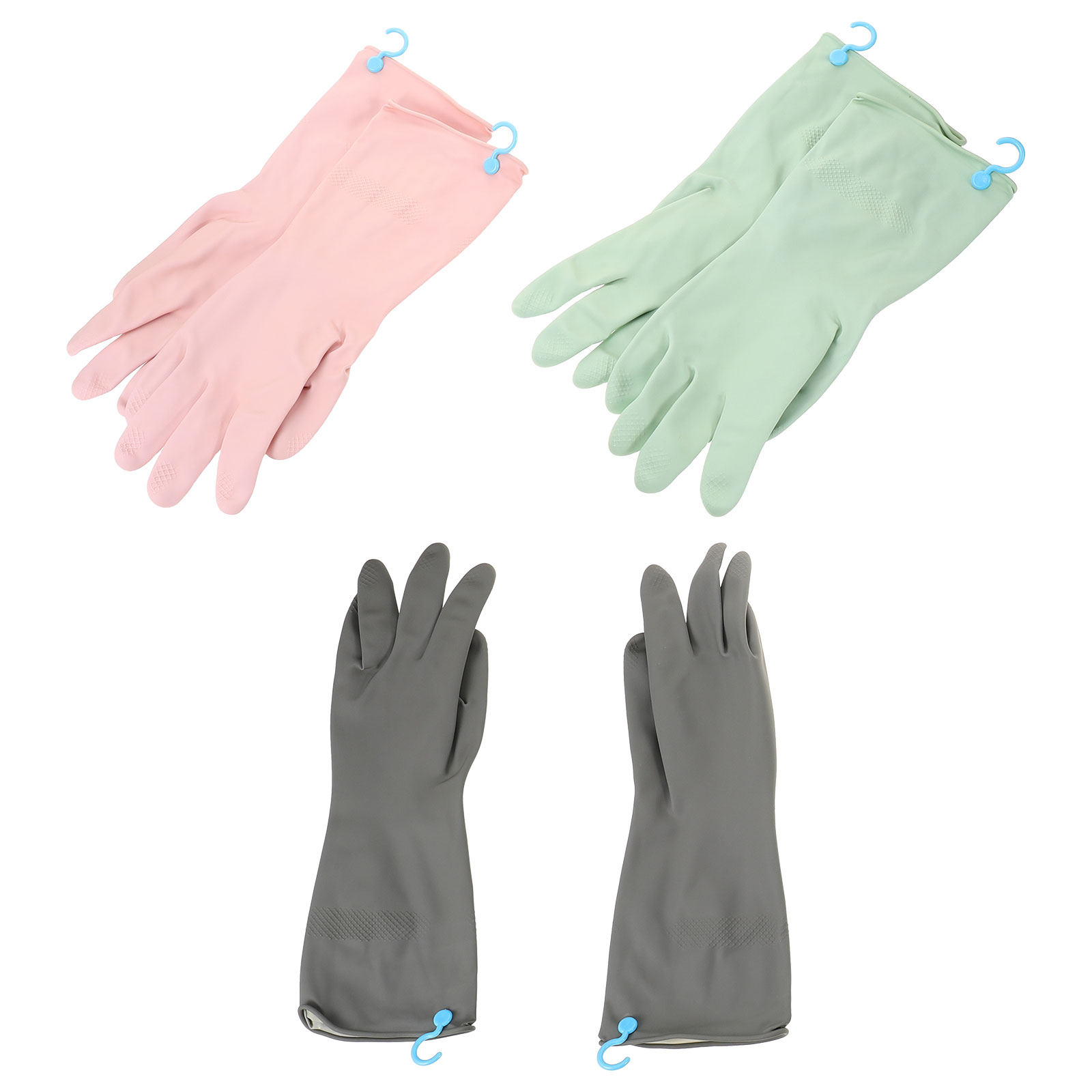 3Pairs Dish Washing Gloves Non - Dish Glove Rubber reseña y precio