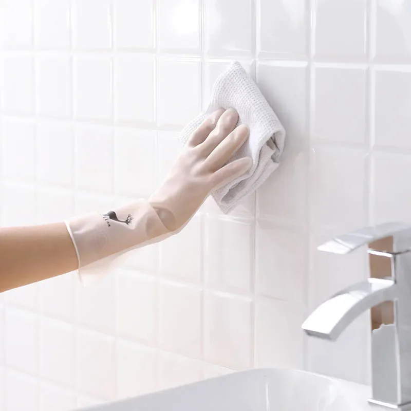 Waterproof Rubber Latex Dish W - Dish Glove Rubber reseña y precio