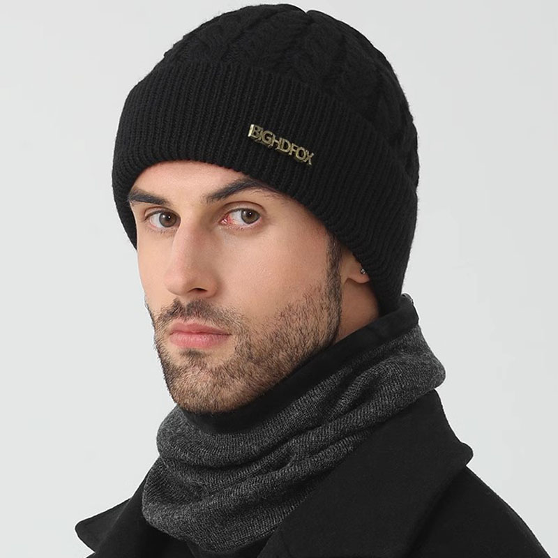 Beanie Hats for Men 50% Merino - Wool Glove Lined reseña y precio