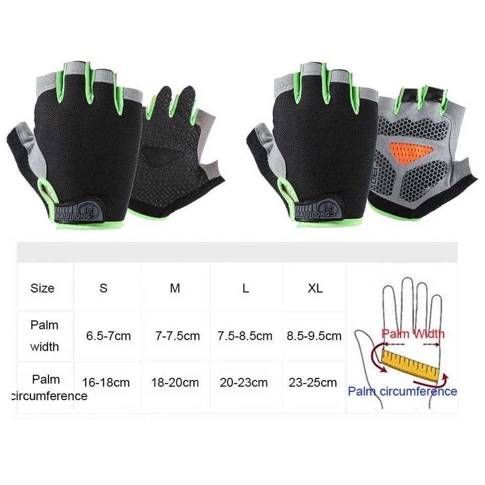 Professional Non-Slip Breathab - Workout Glove Gym reseña y precio
