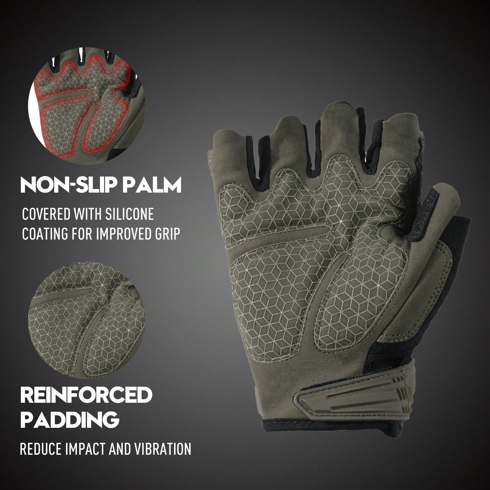 Tactical Fingerless Impact Glo - Work Glove Impact reseña y precio