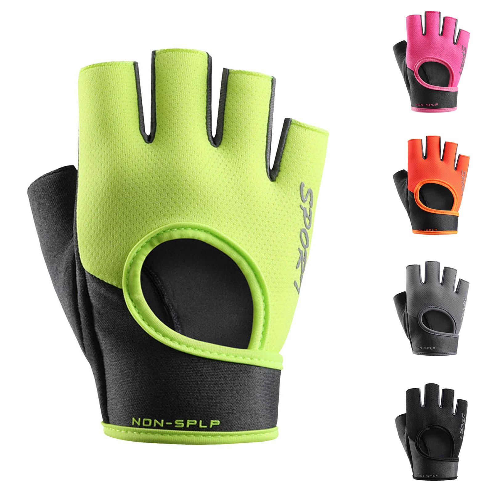 Cycling Sport Half Finger Glov - Workout Glove Gym reseña y precio