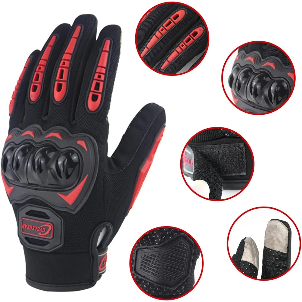 Motorcycle Gloves Summer Ridin - Motorcycle Glove Knuckle reseña y precio