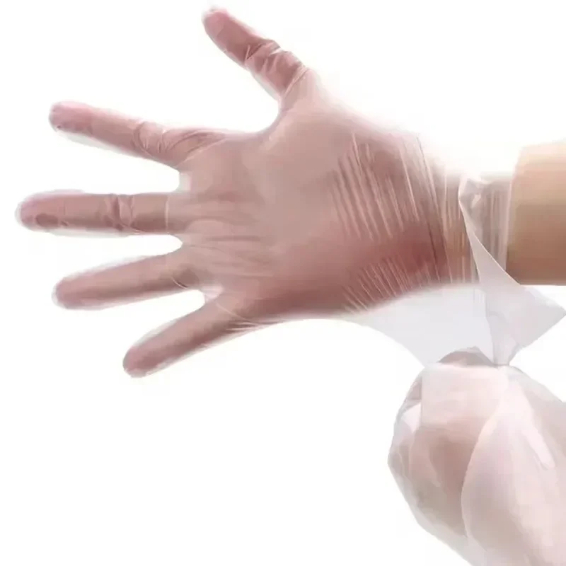 100/200Pcs Food Grade Disposab - Latex Disposable Glove reseña y precio