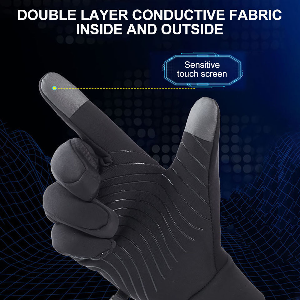 WALK FISH Winter Anti-slip Fis - Cycling Glove Padded reseña y precio