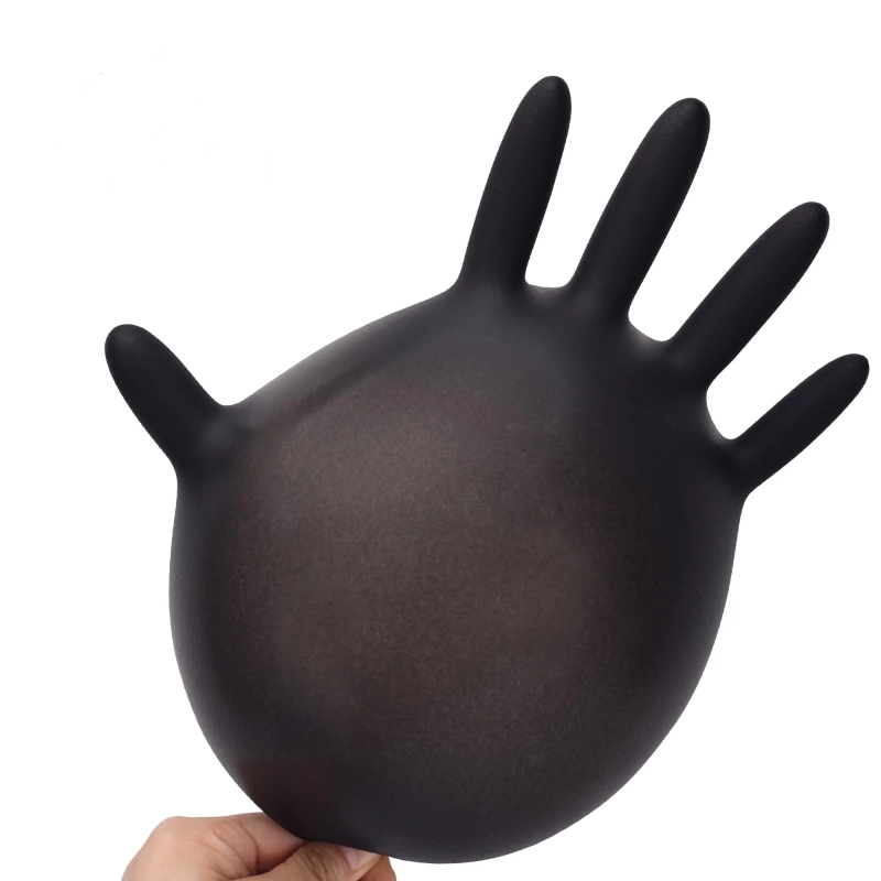 20PCS Black Disposable Nitrile - Latex Disposable Glove reseña y precio