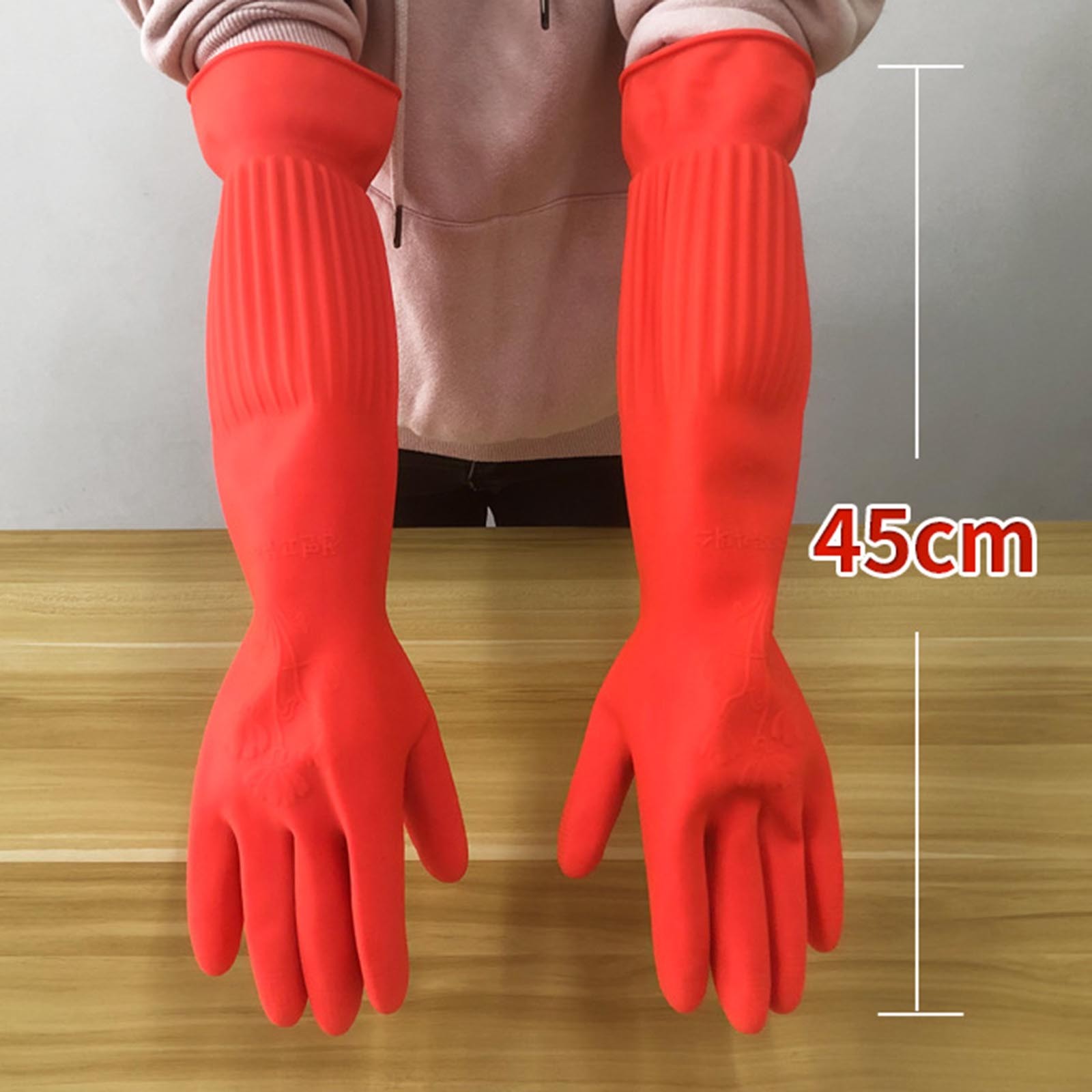 1pair Flexible Comfortable Rub - Dish Glove Rubber reseña y precio
