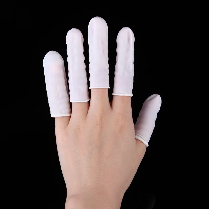 100Pcs Disposable Latex Finger - Latex Disposable Glove reseña y precio