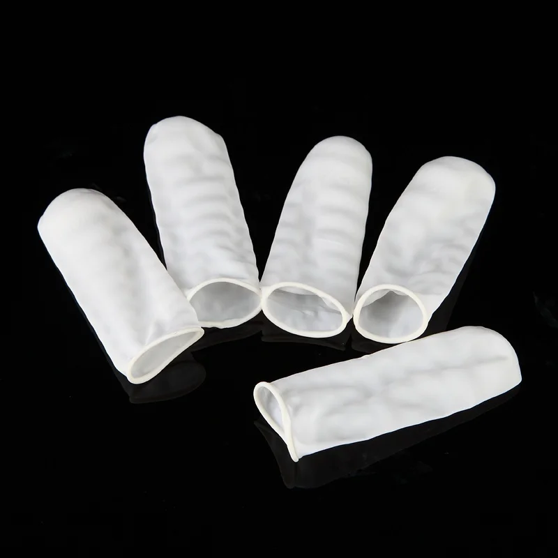 100Pcs Disposable Latex Finger - Latex Disposable Glove reseña y precio