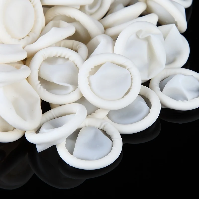 100Pcs Disposable Latex Finger - Latex Disposable Glove reseña y precio