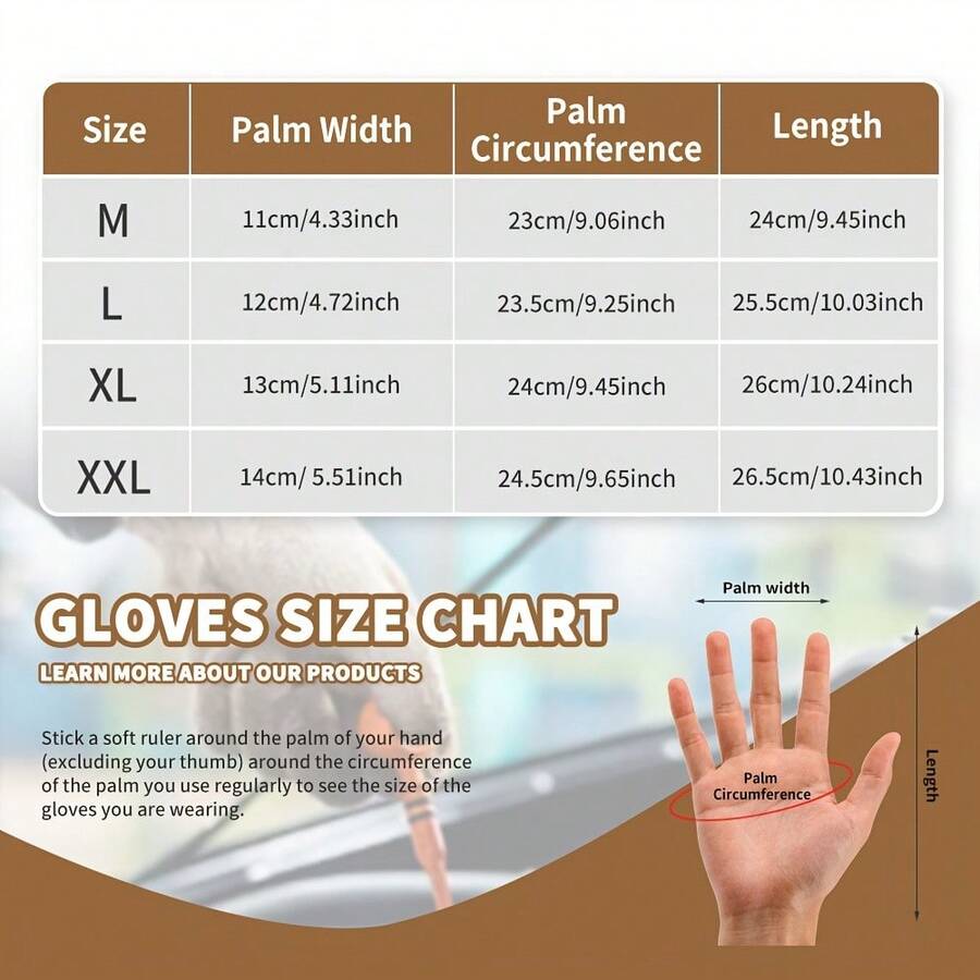 Two Pairs Of Brown Leather Glo - Work Glove Impact reseña y precio