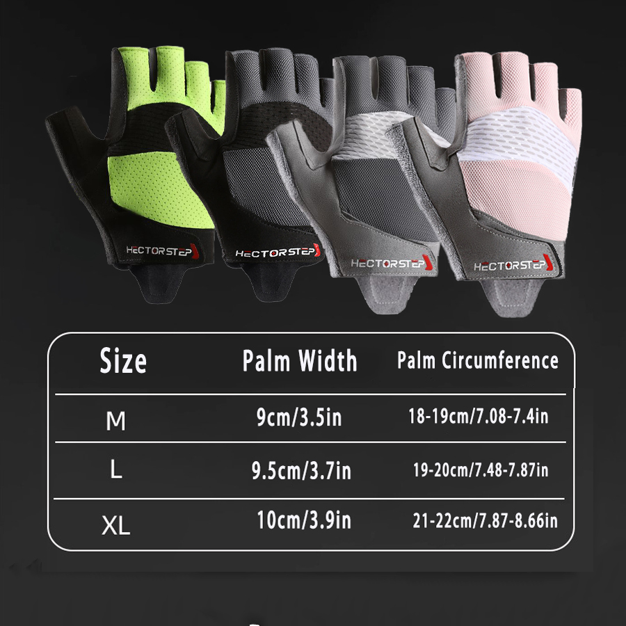 Bike Cycling Sports Gloves: Ha - Workout Glove Gym reseña y precio