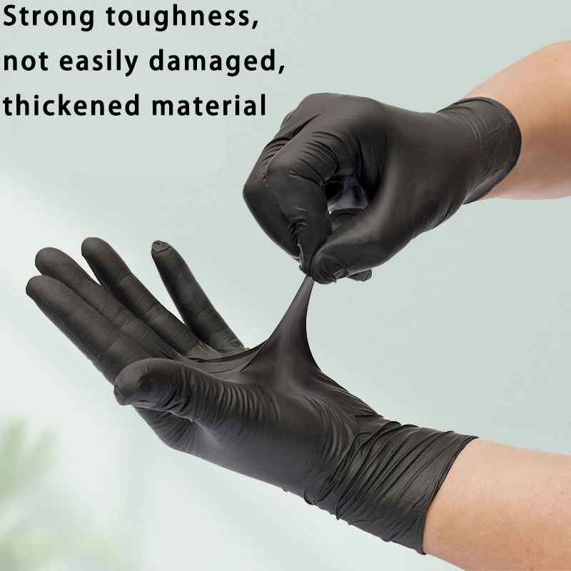 Black Nitrile Disposable Glove - Nitrile Mechanic Glove reseña y precio