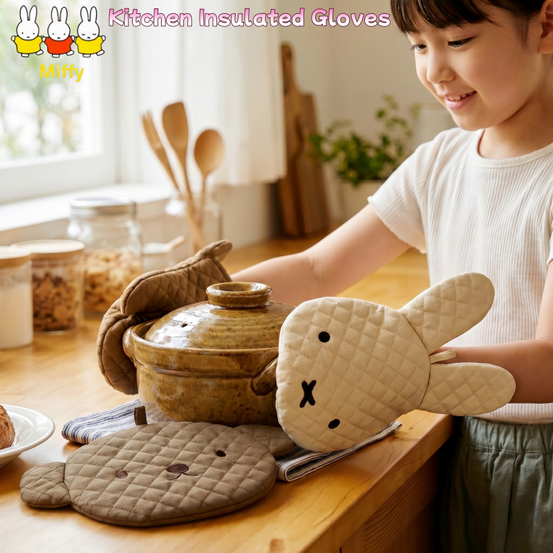 Kawaii Miffy Insulated Kitchen - Heat Resistant Glove reseña y precio