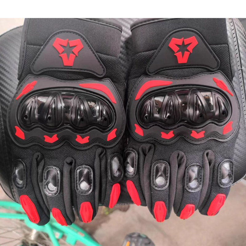 Touch Full-Finger Motorcycle R - Motorcycle Glove Knuckle reseña y precio
