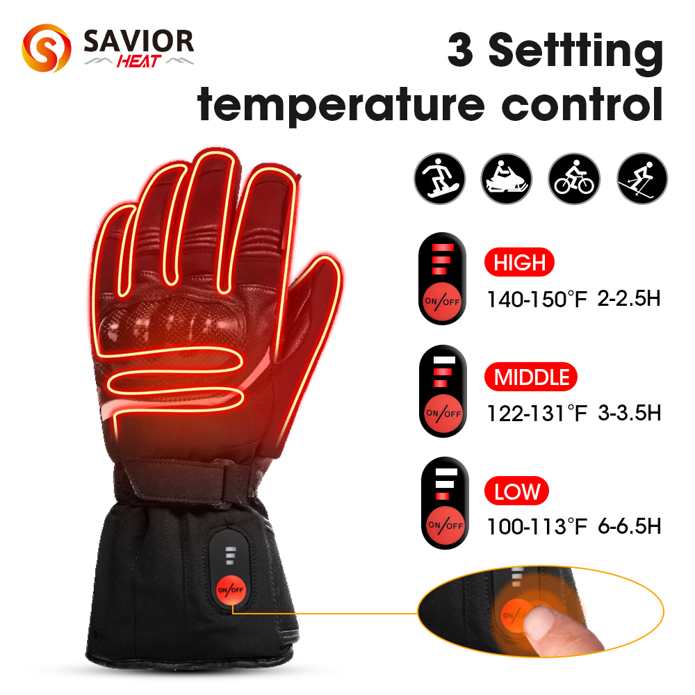 Savior Heat 100% Waterproof Mo - Heat Resistant Glove reseña y precio