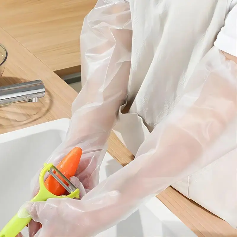 30PCS Disposable Arm Guard Glo - Rubber Glove Cleaning reseña y precio