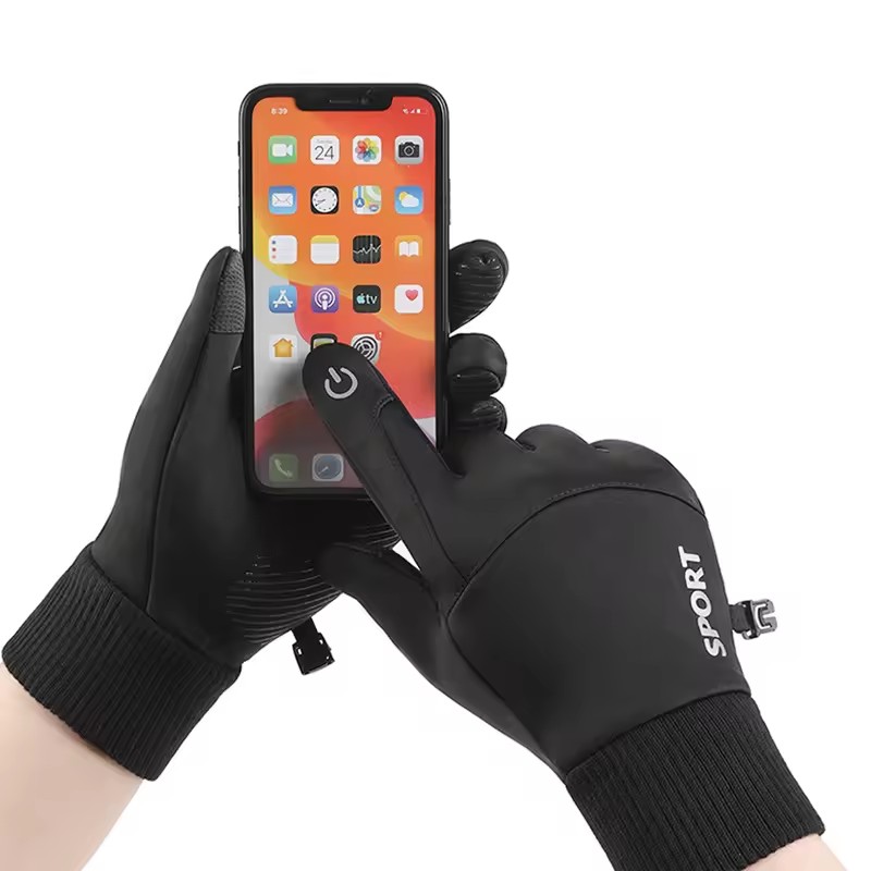 Black Winter Warm Full Fingers - Ski Glove Waterproof reseña y precio